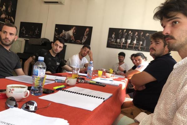 Some shots about "Sailor's rebellion" rehearsals.